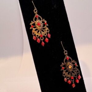 Vintage Chandelier Dangle Earrings